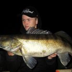 Zander cm during nightfishing